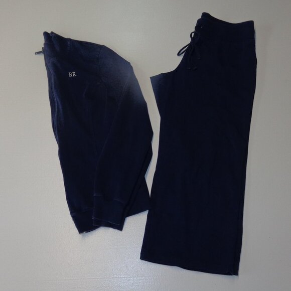 Banana Republic Size Medium Navy Blue Jogging Suit - Picture 2 of 16